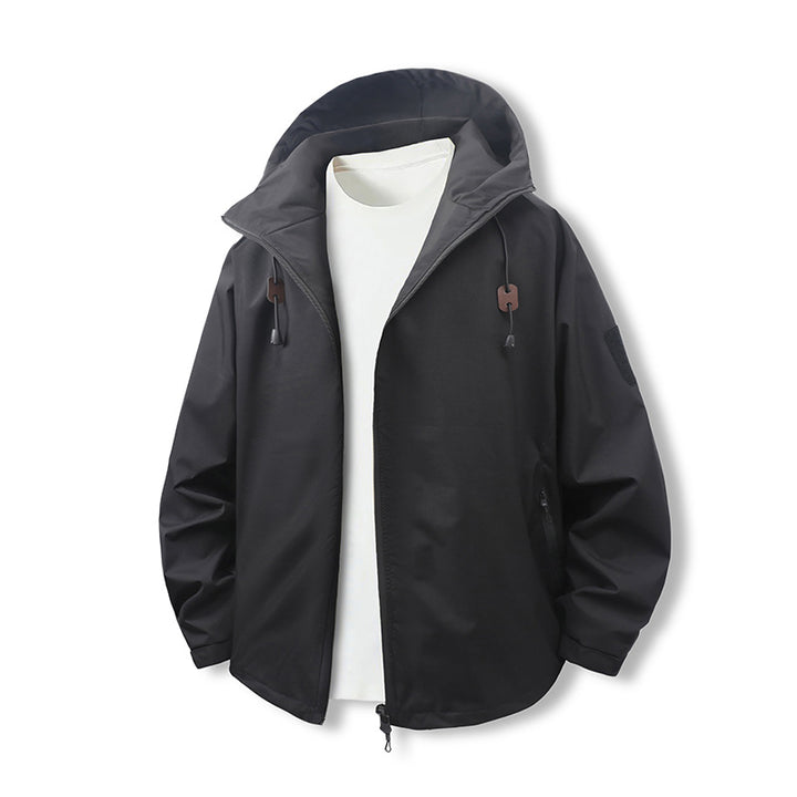 Herren Sportliche Windjacke Echo Archiv