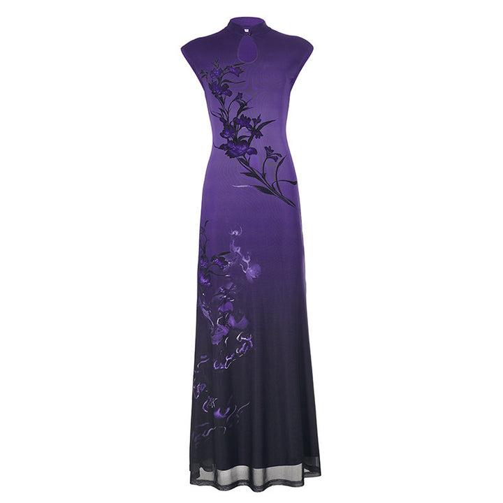 Damen Maxikleid mit elegantem, floralem Design Echo Archiv