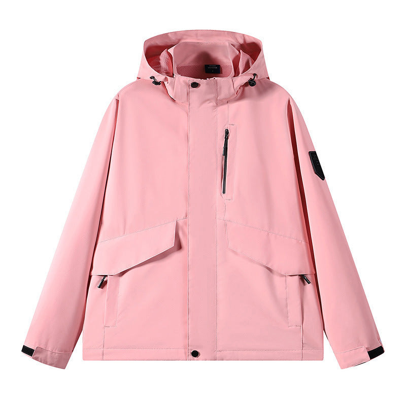 Unisex Funktionale Outdoor-Jacke mit praktischen Taschen Echo Archiv