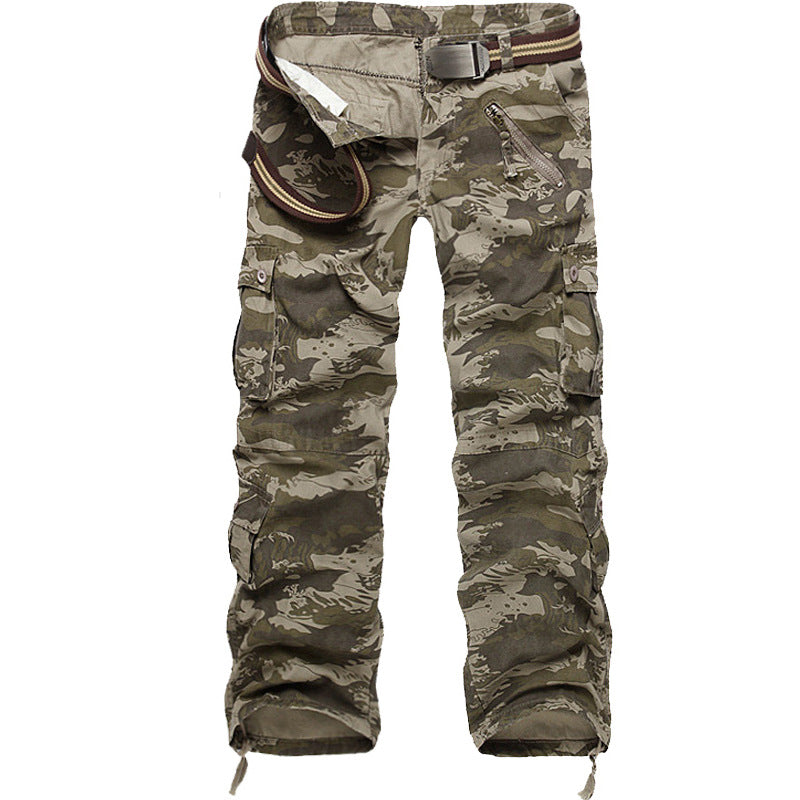 Herren Cargo-Hose mit elastischem Bund und vielseitigen Taschen Echoarchiv
