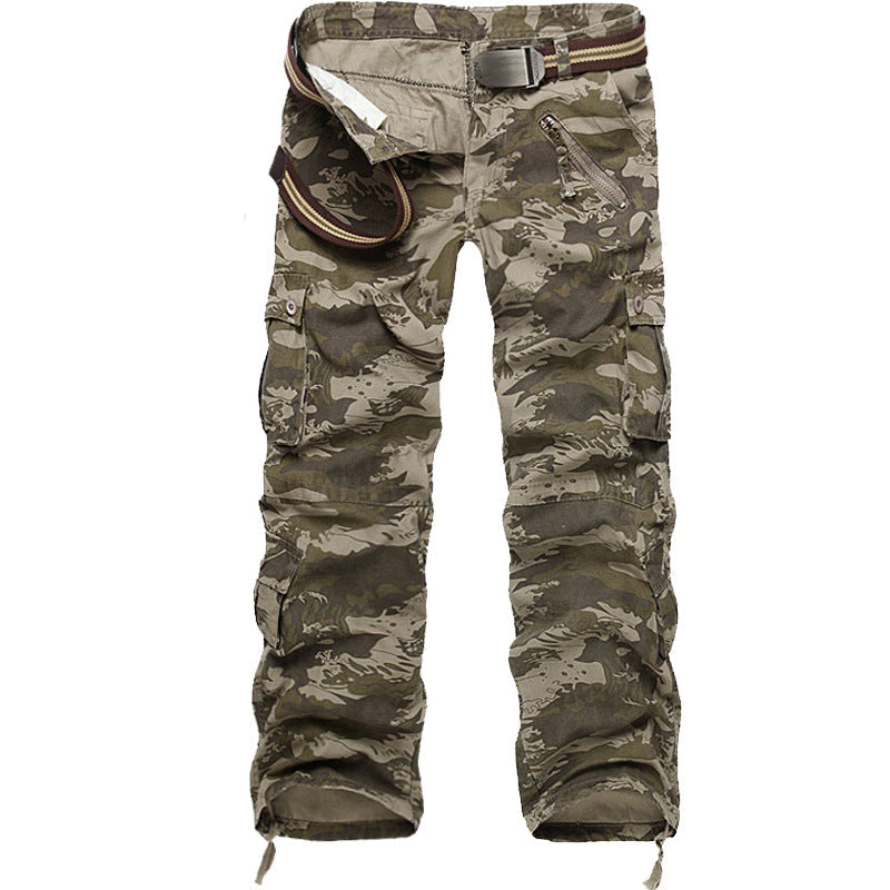 Herren Cargo-Hose mit elastischem Bund und vielseitigen Taschen Echoarchiv
