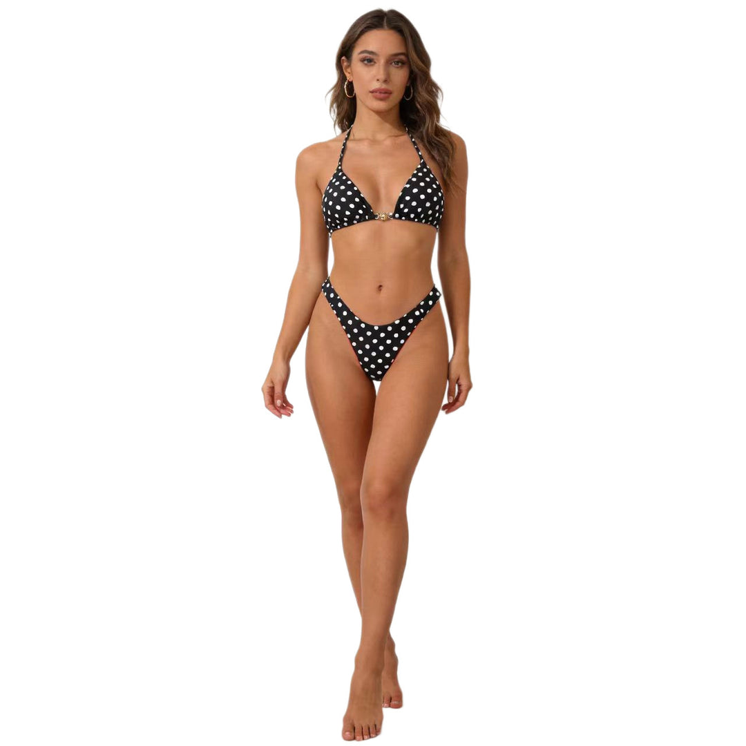 Damen Triangel-Bikini mit aufregendem Leo-Muster Echo Archiv