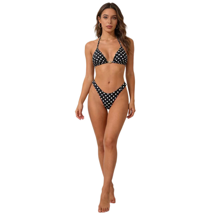 Damen Triangel-Bikini mit aufregendem Leo-Muster Echo Archiv