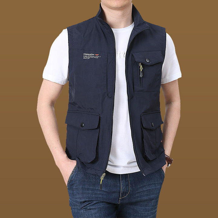 Herren Multifunktionale Outdoor-Weste Echo Archiv