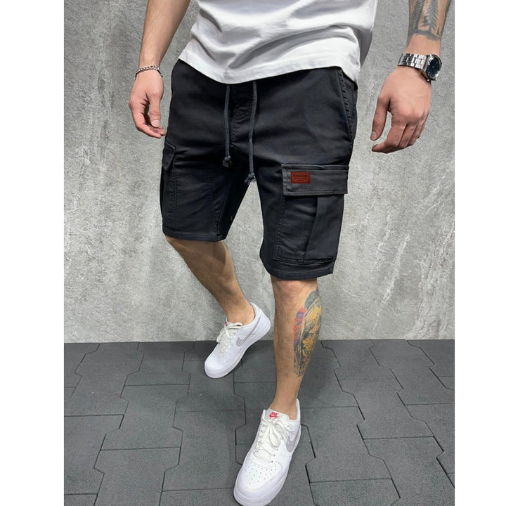 Herren Cargo-Shorts mit praktischen Seitentaschen und verstellbarem Gummizug Echoarchiv