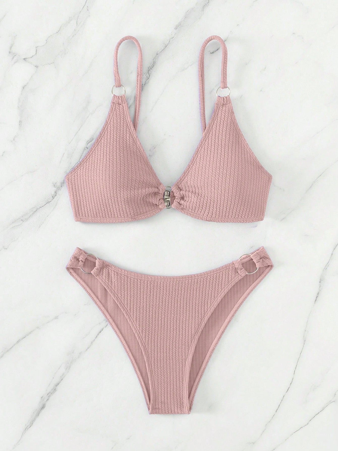 Damen Triangel-Bikini mit Ringverzierungen Echo Archiv