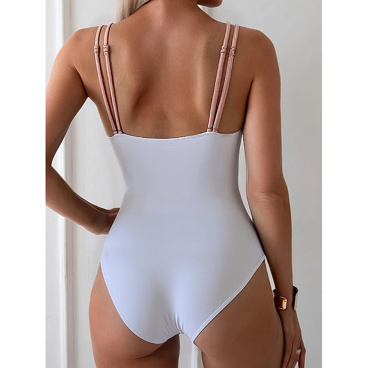 Damen Einteiler Badeanzug mit dekorativen Muscheldetails Echo Archiv