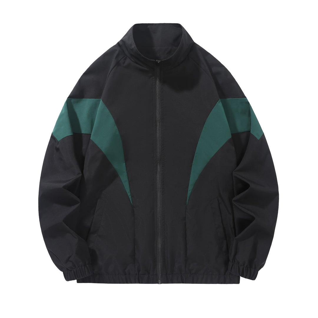 Herren Sportliche Leichte Windbreaker-Jacke Echo Archiv