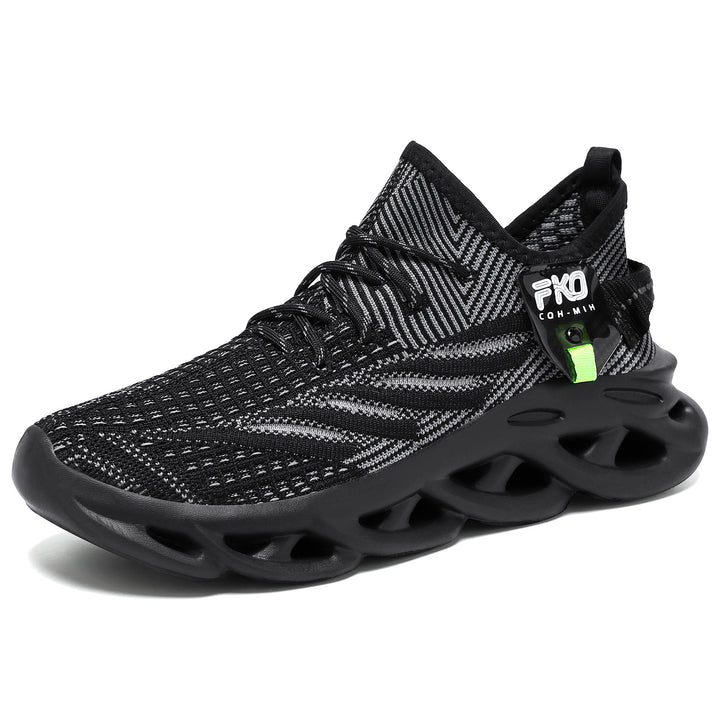 Herren nan leichter Strick-Sneaker mit nahtlosem Sockenschaft, atmungsaktivem Mesh-Obermaterial und innovativer hohlgeformter EVA-Dämpfung Echo Archiv