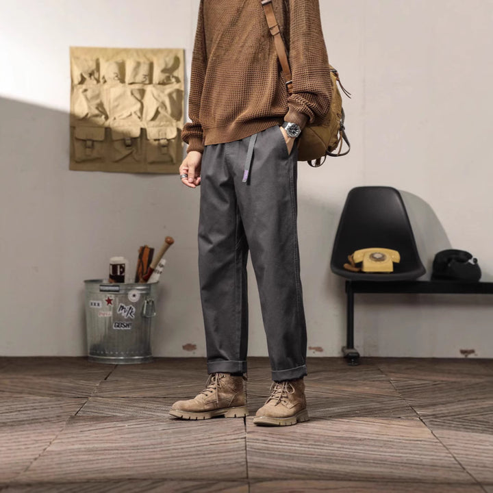 Herren Relaxed Fit Chino-Hose mit praktischen Taschen Echoarchiv
