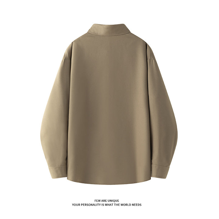 Damen nan oversized Hemdbluse aus fließendem Viskose-Mix Echo Archiv