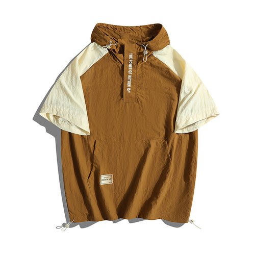 Herren Leichte Windbreaker-Jacke Echo Archiv