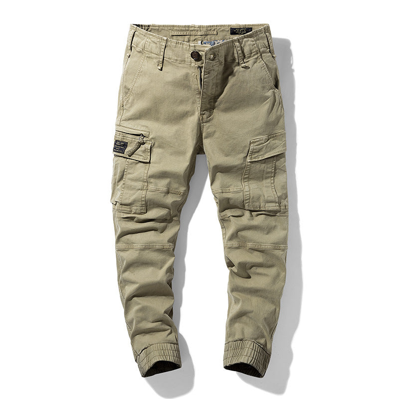 Herren Cargo-Joggerhose mit Knieabnähern elastischem Bund und Mehrfachtaschen Echo Archiv