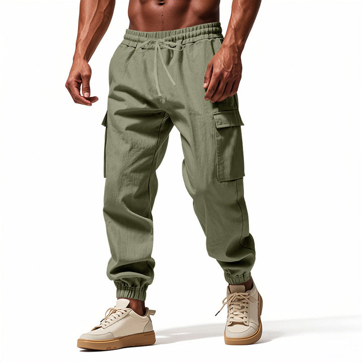 Herren Cargo-Jogginghose mit elastischem Bund und praktischen Taschen Echoarchiv