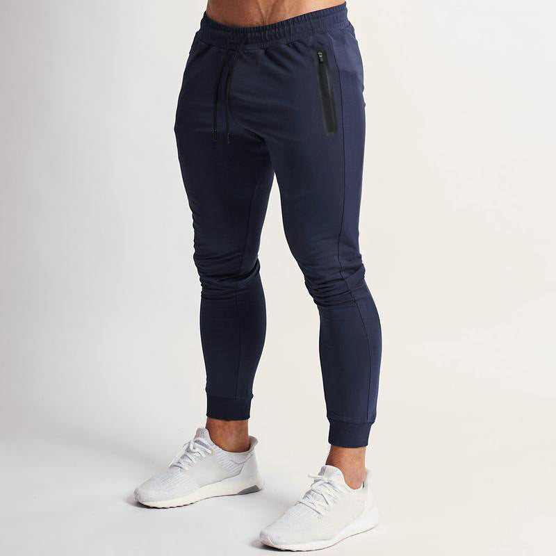 Herren Sportliche Slim-Fit Jogginghose mit funktionalen Taschen Echoarchiv