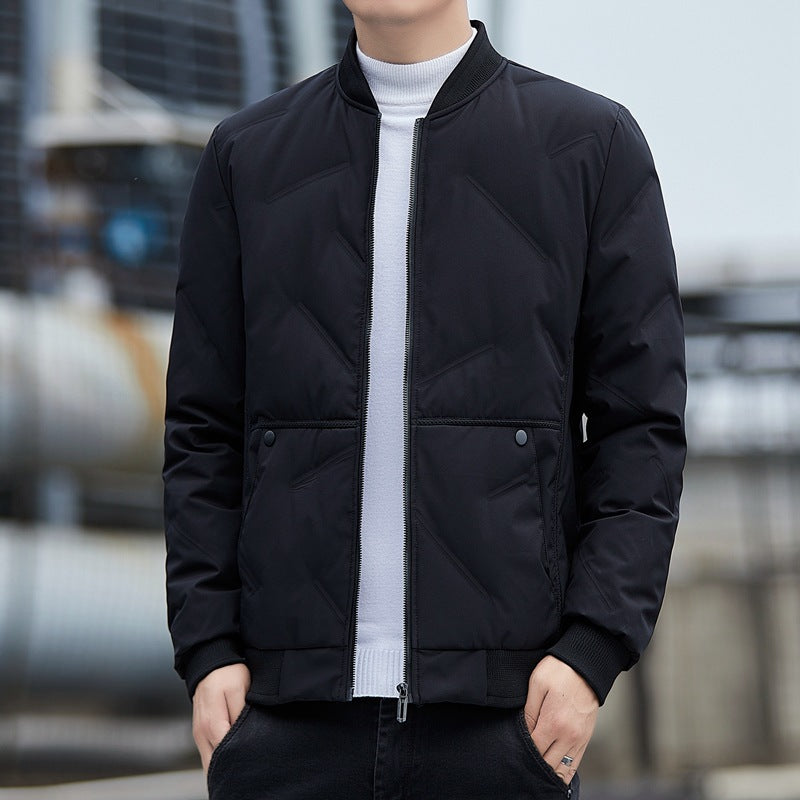 Herren Wattierte Blousonjacke mit Stehkragen Echo Archiv