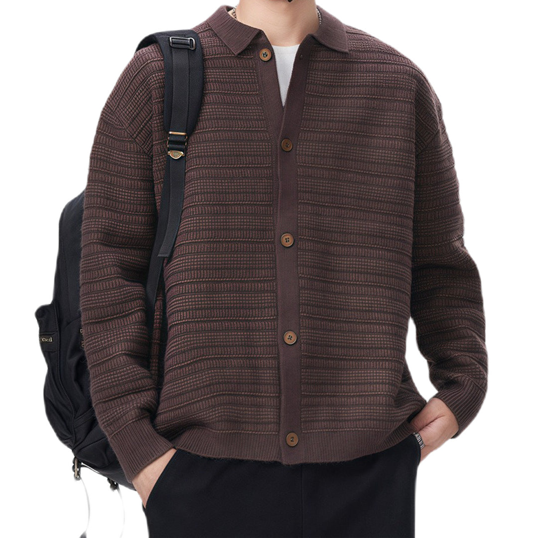 Herren Modische Strickjacke Echo Archiv