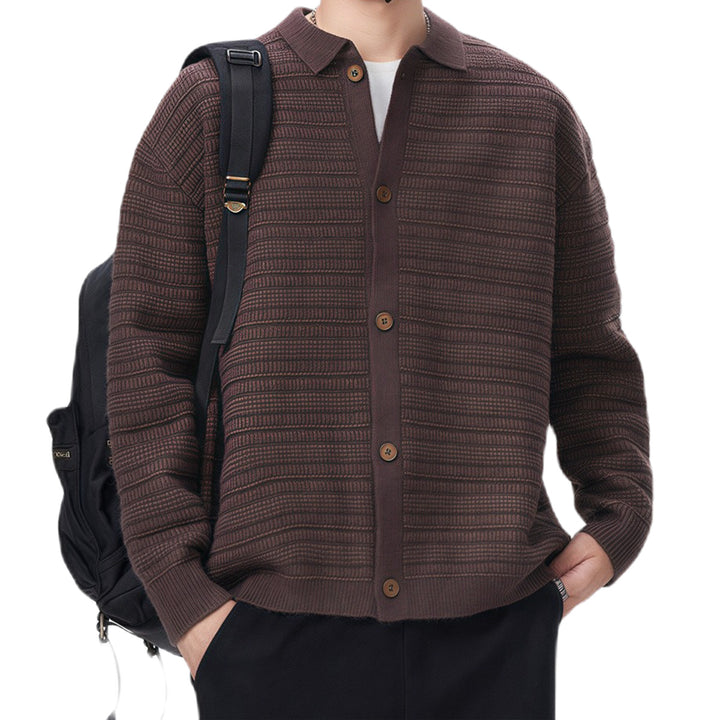 Herren Modische Strickjacke Echo Archiv