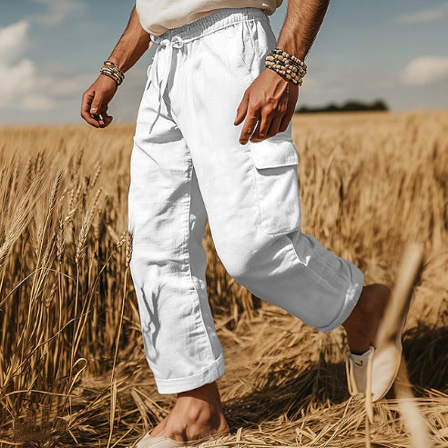 Herren Cargo-Shorts mit elastischem Bund und multifunktionalen Taschen Echoarchiv