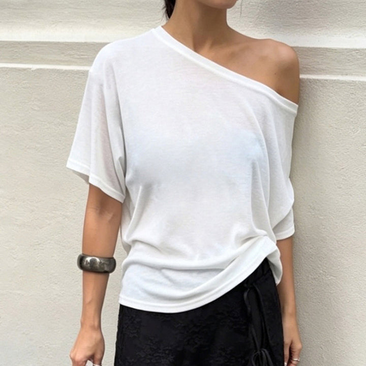 Damen lässiges Oversized T-Shirt Echo Archiv