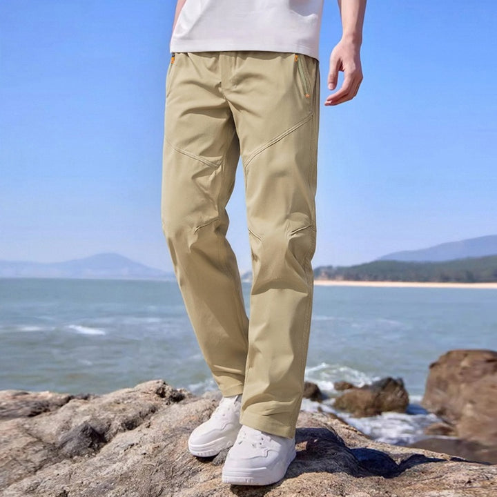 Herren Wasserabweisende Tech‑Cargo‑Hose mit Tunnelzugbund & Mehrfachtaschen Echoarchiv