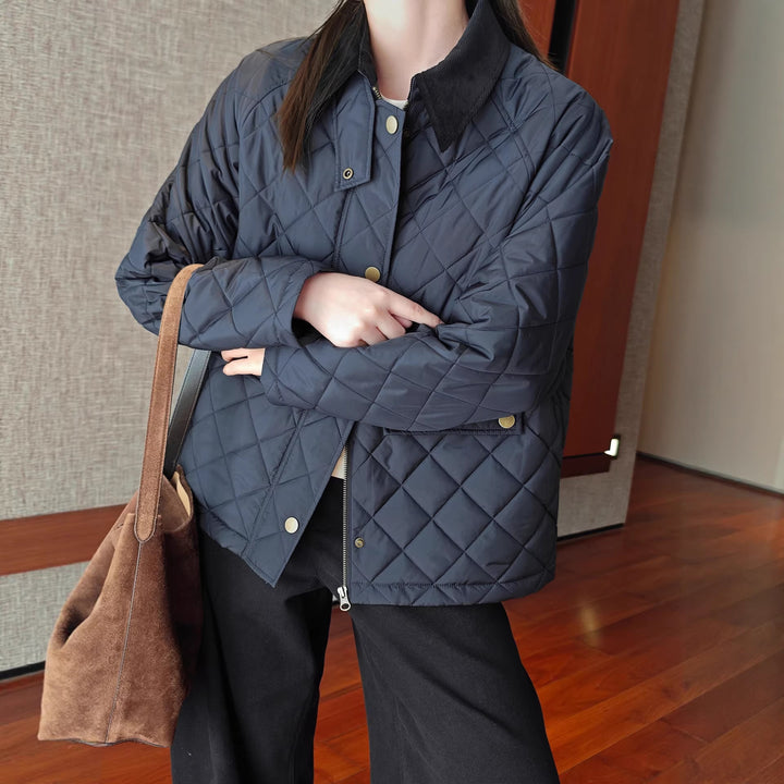 Damen Steppjacke mit hochgeschlossenem Kragen Echoarchiv