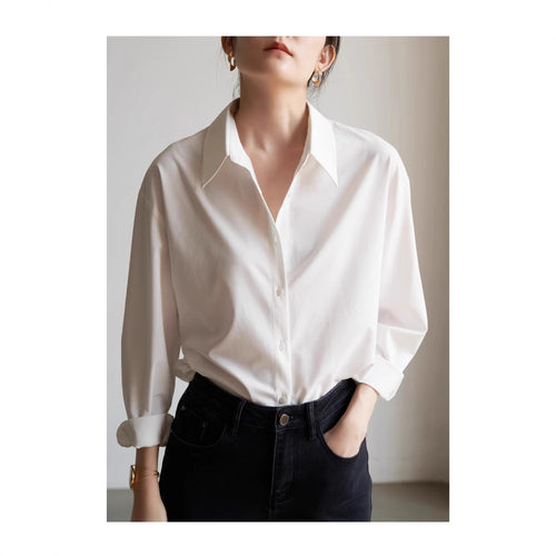 Damen Schicke und lässige Bluse mit oversized Schnitt Echoarchiv