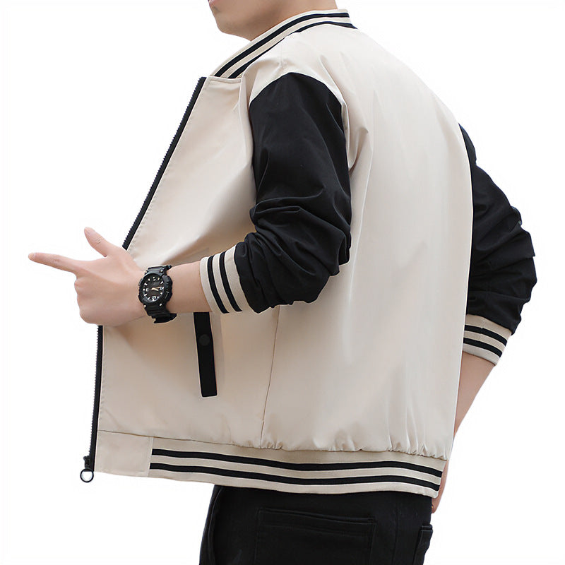 Herren Sportliche Übergangsjacke mit hohem Stehkragen Echo Archiv 1788241839