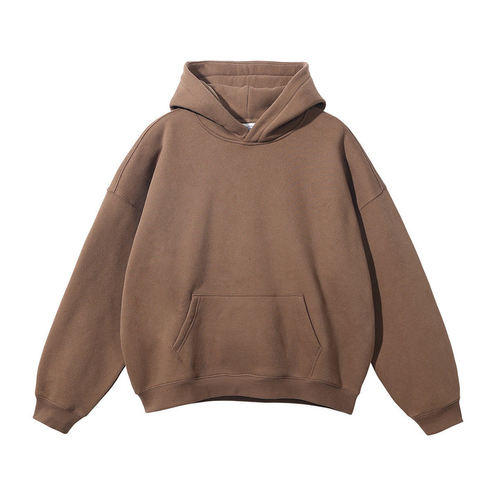 Unisex nan oversized Kapuzenpullover mit Kängurutasche und gerippten Bündchen Echo Archiv