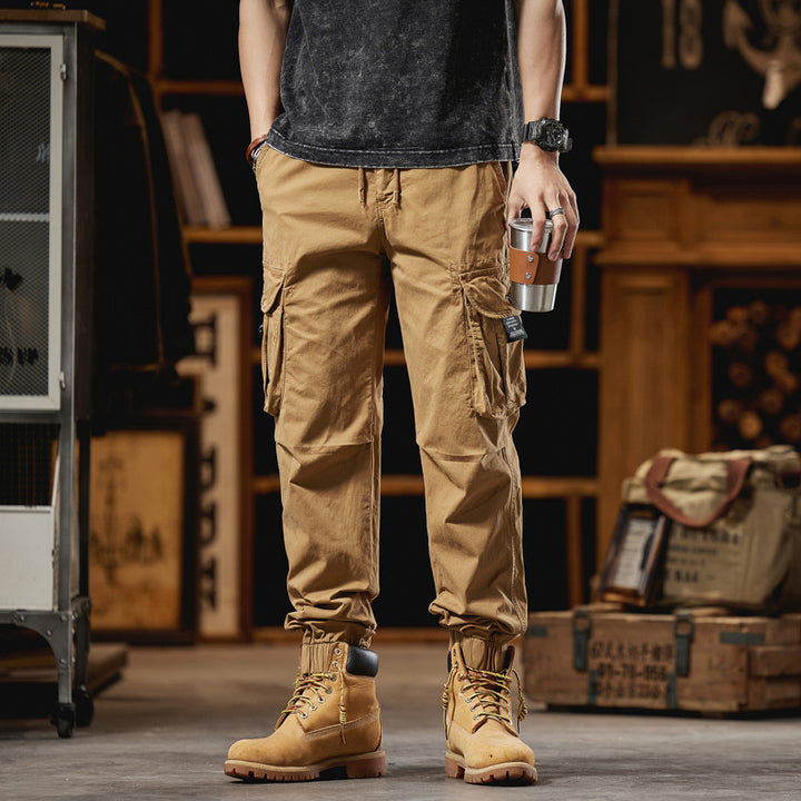 Herren Relaxed‑Fit Ripstop Cargojoggerhose mit D Ring und Mehrfachtaschen Echo Archiv