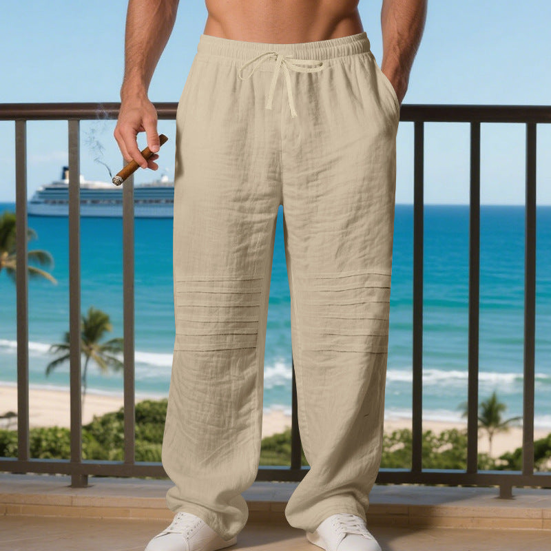 Herren lockere Strandhose Echoarchiv