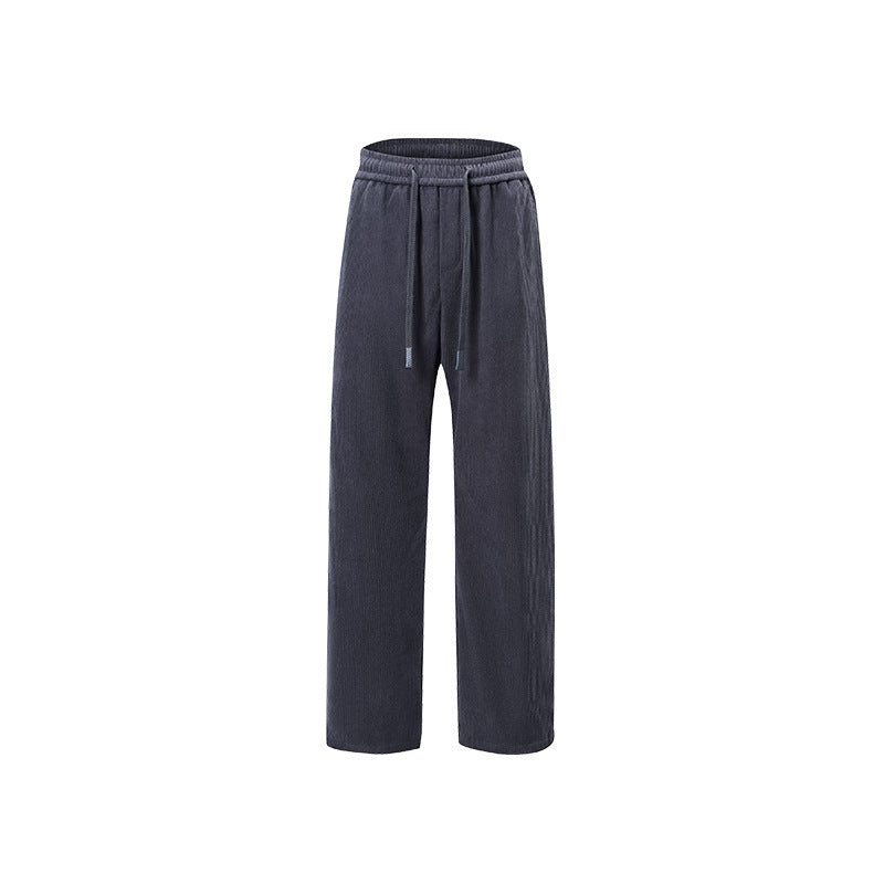 Damen Breit geschnittene Cordhose mit Tunnelzugbund und nachhaltigem Baumwollmix Echo Archiv