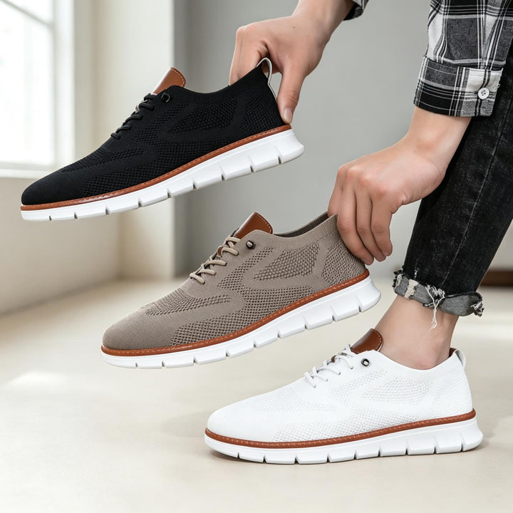 Herren Atmungsaktive Sneakers mit flexibler Sohle Echoarchiv