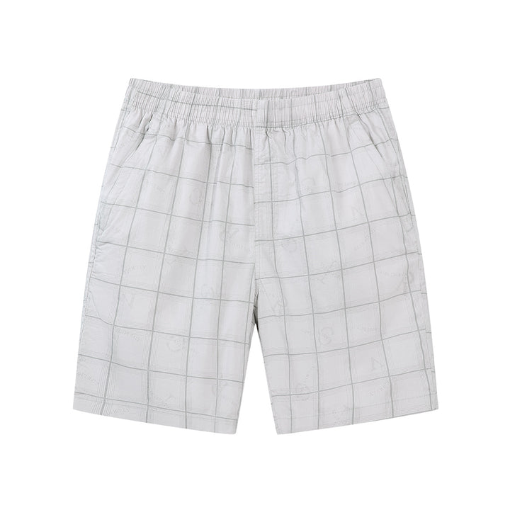 Herren lässige Shorts im modernen Karomuster Echoarchiv