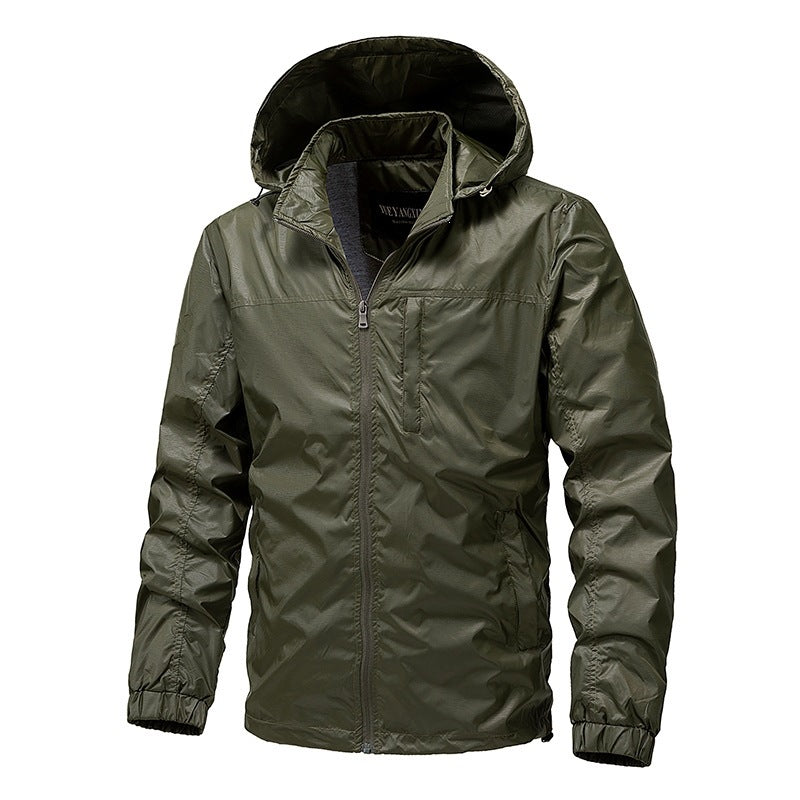 Herren Winddichte Funktionsjacke Echo Archiv