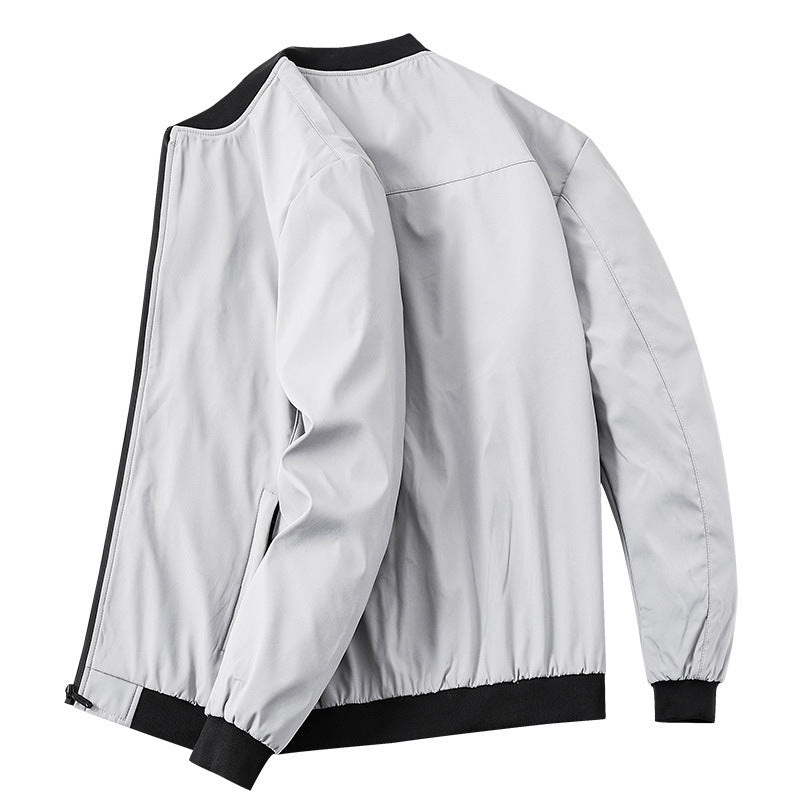 Herren modische Bomberjacke mit sportlichem Design und elastischen Bündchen Echoarchiv