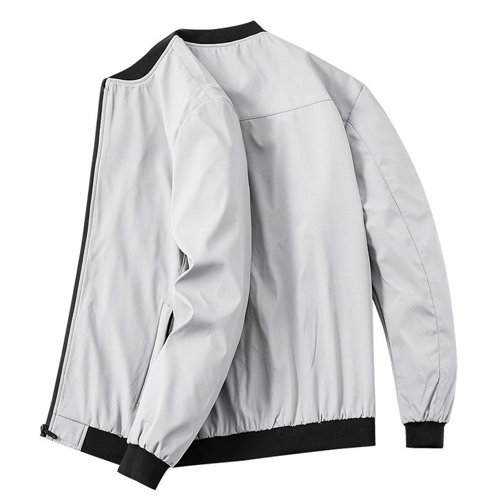 Herren modische Bomberjacke mit sportlichem Design und elastischen Bündchen Echoarchiv