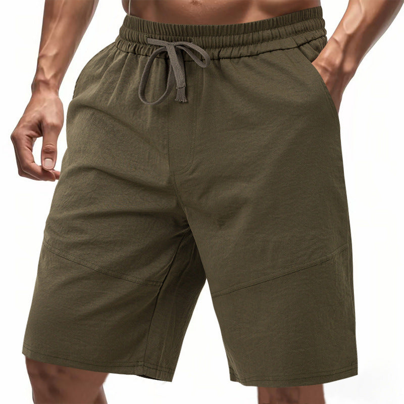 Herren Freizeit-Shorts mit elastischem Bund und seitlichen Taschen Echoarchiv