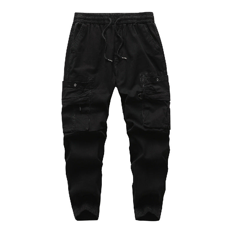 Herren Robust-Canvas Cargo-Jogger mit elastischem Komfortbund, Sicherheits-Pattentaschen und Knieabnähern Echo Archiv