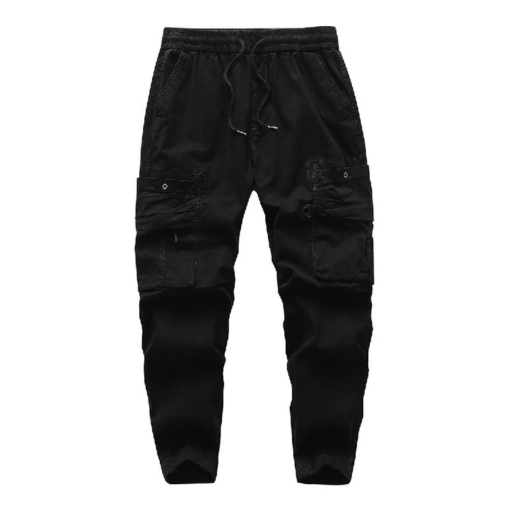 Herren Robust-Canvas Cargo-Jogger mit elastischem Komfortbund, Sicherheits-Pattentaschen und Knieabnähern Echo Archiv