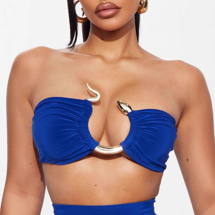 Damen Cut-Out Oberteil mit high-waisted Hose Echo Archiv