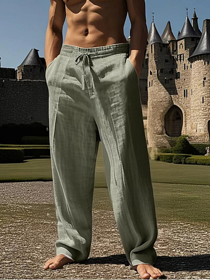 Herren Leichte Sommer-Linenhose Echoarchiv