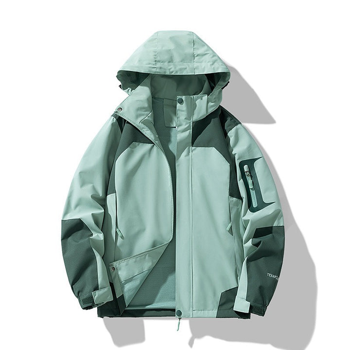 Herren Atmungsaktive Softshell-Performancejacke mit Kapuze und Ärmeltasche Echoarchiv