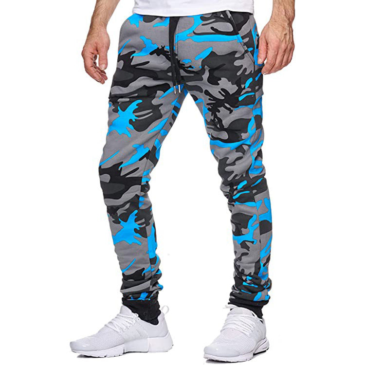 Herren Camouflage Jogginghose mit elastischem Bund und modernem Design Echoarchiv