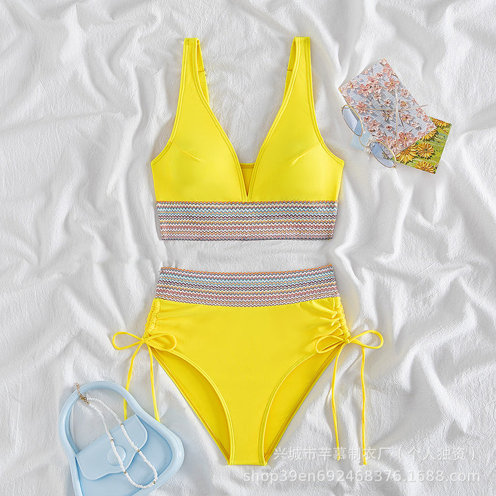 Damen Hochgeschnittener Sportbikini Echo Archiv
