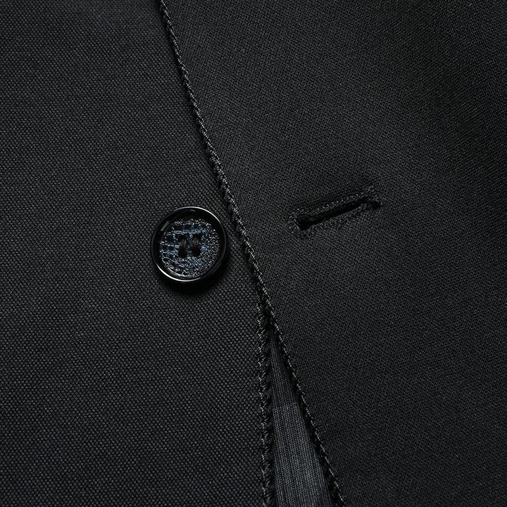 Herren Slim-Fit Sakko mit aufgesetzten Taschen und minimalistischem Revers – Tianoro