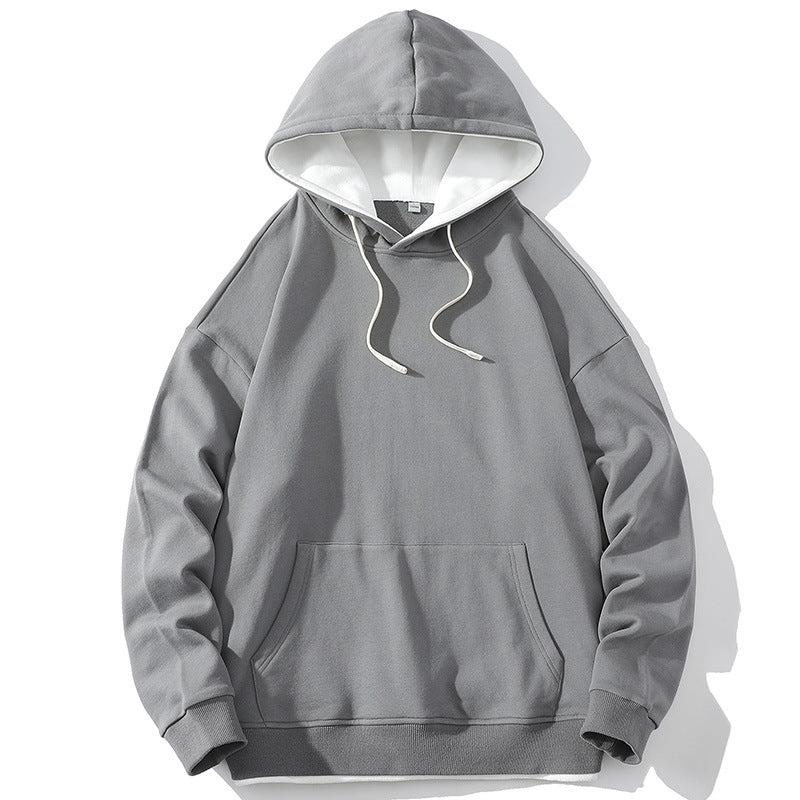 Unisex Oversize‑Kapuzensweatshirt mit Kontrastfutter, Kängurutasche & Tropfenärmeln Echoarchiv