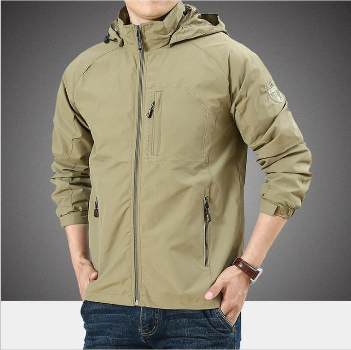 Herren Funktionale Übergangsjacke mit praktischen Taschen Echo Archiv
