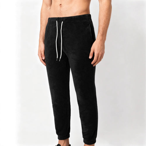 Herren Kuschelige Fleece Jogginghose Echoarchiv