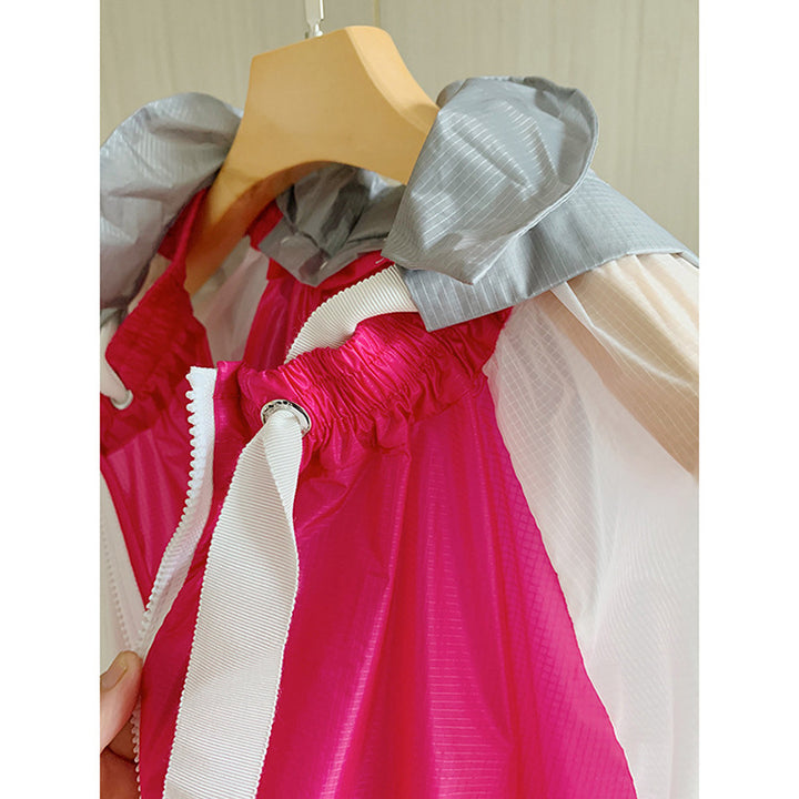 Damen Sportliche Übergangsjacke mit Kapuze Echoarchiv